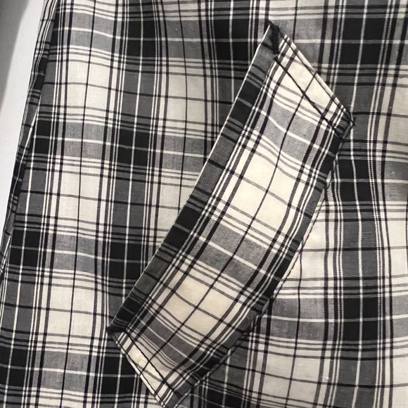 Bossini ladies black and white check coat - Picture 5 of 12